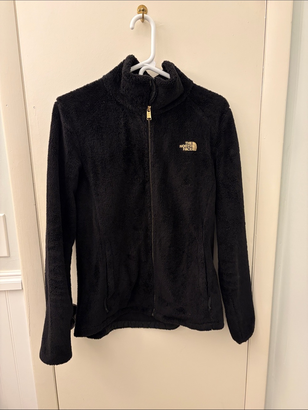 The North Face Black Teddy Fleece Full-Zip Jacket